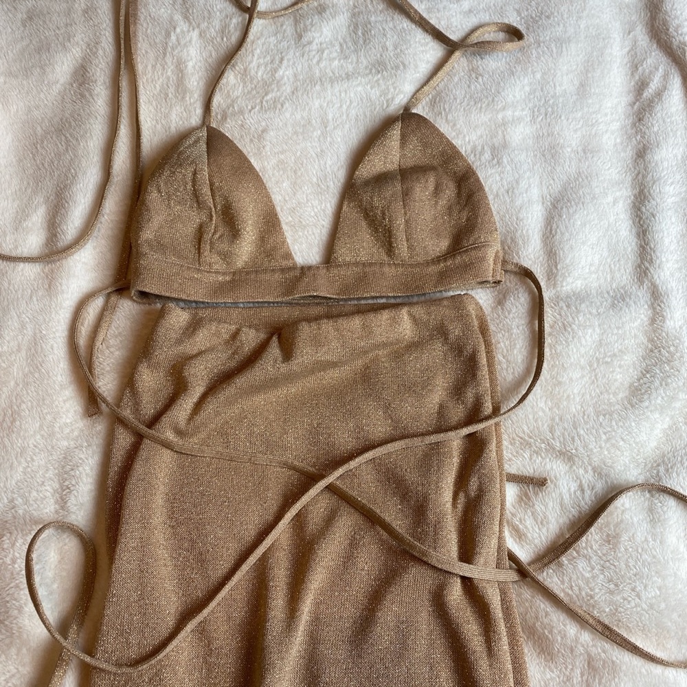 Strappy two piece set from Oh Polly! Like new!